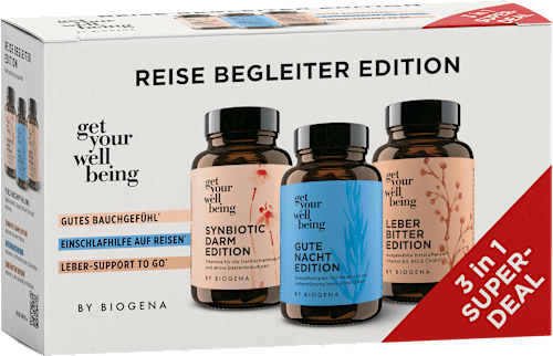 Reise Begleiter Edition Kapseln Bundle 3 x 60 St, 109 g
