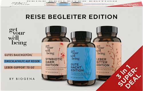 Reise Begleiter Edition Kapseln Bundle 3 x 60 St, 109 g