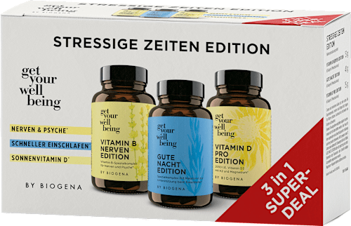 Stressige Zeiten Edition Kapseln Bundle 3 x 60 St, 69 g