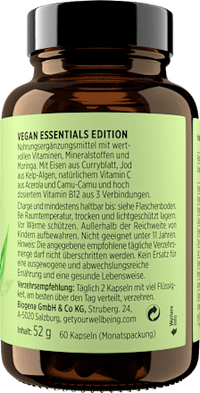 Vegan Essentials Edition Capsules 60 stuks, 52 g