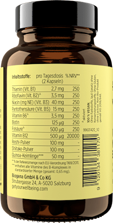 Vitamine B Nerve Edition Capsules 60 stuks, 13 g