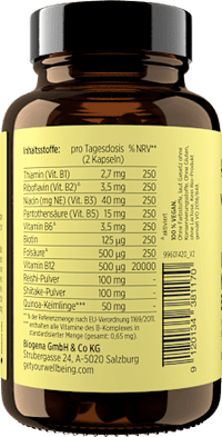 Vitamine B Nerve Edition Capsules 60 stuks, 13 g