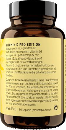 Vitamin D Pro Edition 2000 IE Kapseln 60 St, 15 g