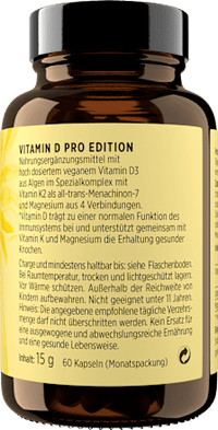 Vitamin D Pro Edition 2000 IE Kapseln 60 St, 15 g