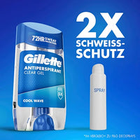 Antitranspirant Deostick Clear Gel Cool Wave, 70 ml
