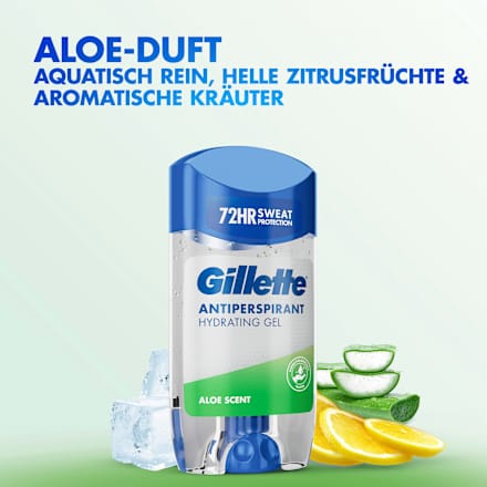 Antitranspirant Deostick Hydrating Gel Aloe Scent, 70 ml