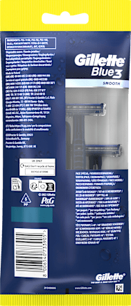 Wegwerpscheermesjes, Blue3 Smooth, 6 stuks