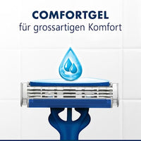 Wegwerpscheermesjes, Blue3 Smooth, 6 stuks