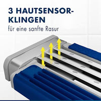 Wegwerpscheermesjes, Blue3 Smooth, 6 stuks