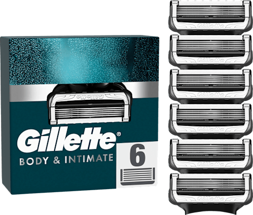 Rasierklingen, Intimate, 6 St Gillette INTIMATE