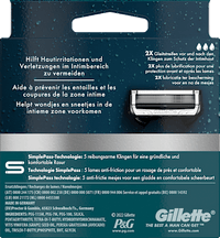 Rasierklingen, Intimate, 6 St Gillette INTIMATE