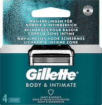 Rasierklingen, Intimate, 4 St Gillette INTIMATE