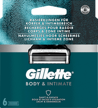 Rasierklingen, Intimate, 6 St Gillette INTIMATE