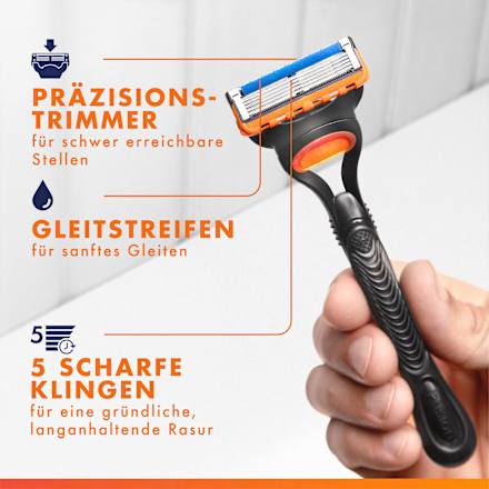 Rasierer, Fusion5 Starterset, 1 St Gillette