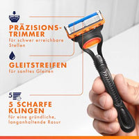 Rasierer, Fusion5 Starterset, 1 St Gillette