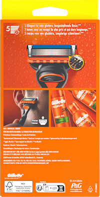 Rasierer, Fusion5 Starterset, 1 St Gillette