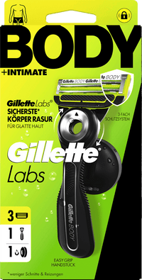 Rasierer, Labs Body & Intimate Vorteilspack, 1 St