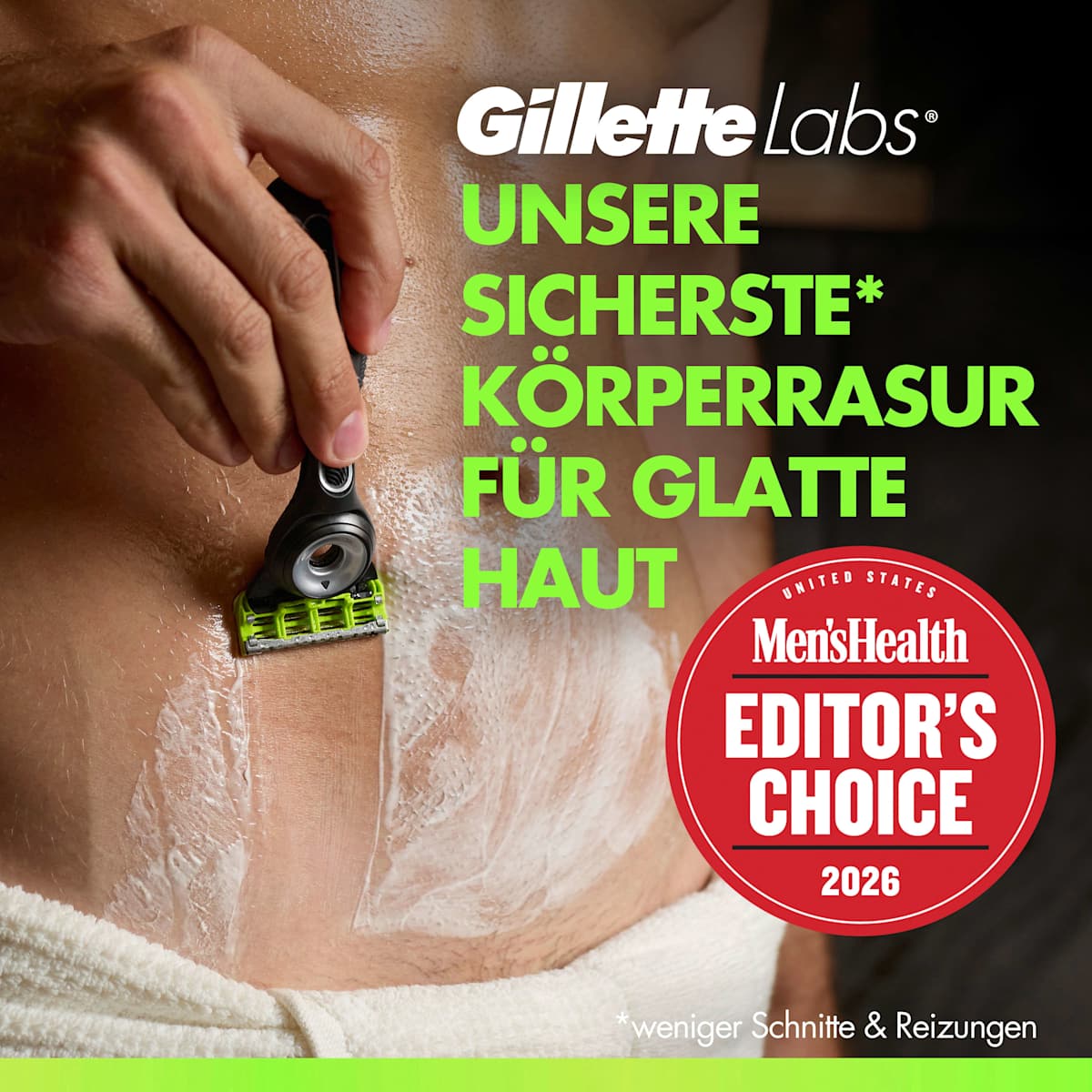 Rasierer, Labs Body & Intimate Vorteilspack, 1 St