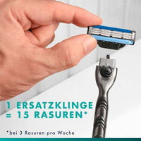 Rasierer, Mach3 mit 6 Rasierklingen, 1 St
