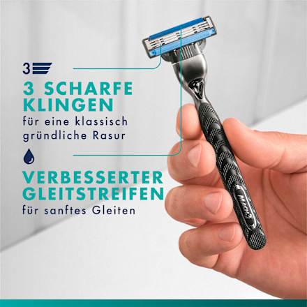 Scheermes, Mach3 met 6 scheermesjes, 1 stuk