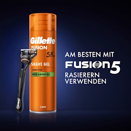Scheergel, Fusion5 Sensitive, 200 ml