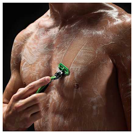 Scheermesjes, body, 4 stuks