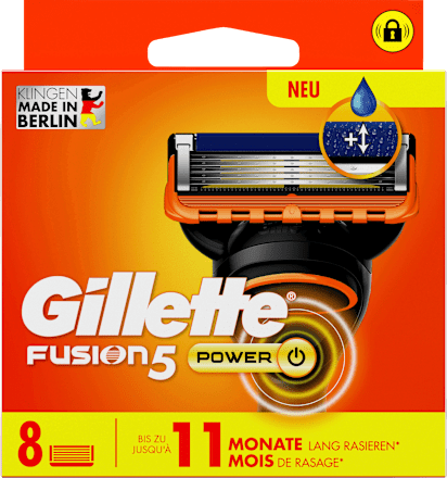 Scheermesjes, Fusion5 Power, 8 stuks