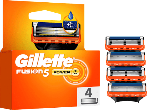 Scheermesjes, Fusion5 Power, 4 stuks