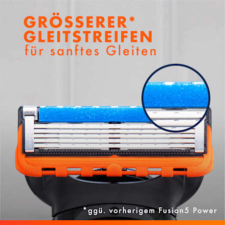 Scheermesjes, Fusion5 Power, 4 stuks