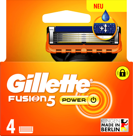 Scheermesjes, Fusion5 Power, 4 stuks