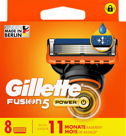 Rasierklingen, Fusion5 Power, 8 St