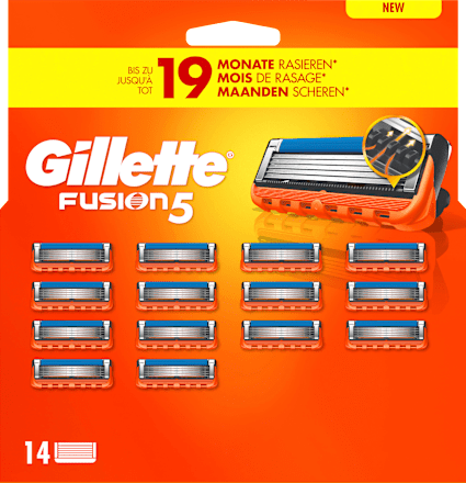 Rasierklingen, Fusion5, 14 St Gillette