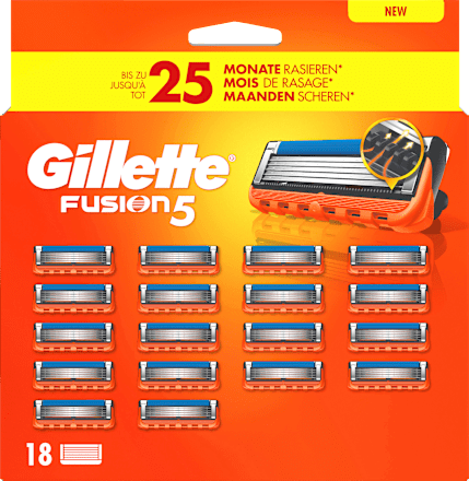 Rasierklingen, Fusion5, 18 St