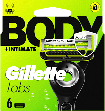 Rasierklingen, Labs Body & Intimate, 6 St
