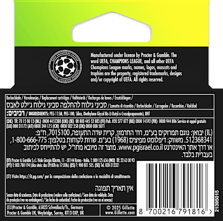 Rasierklingen, Labs Face, 4 St
