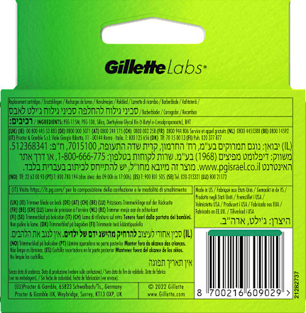 Rasierklingen, Labs Face, 6 St