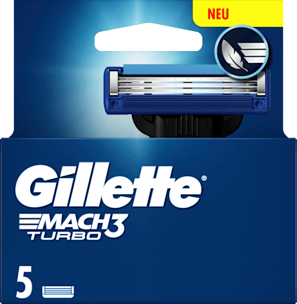 Scheermesjes, Mach3 Turbo, 5 stuks