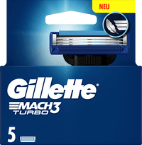 Scheermesjes, Mach3 Turbo, 5 stuks
