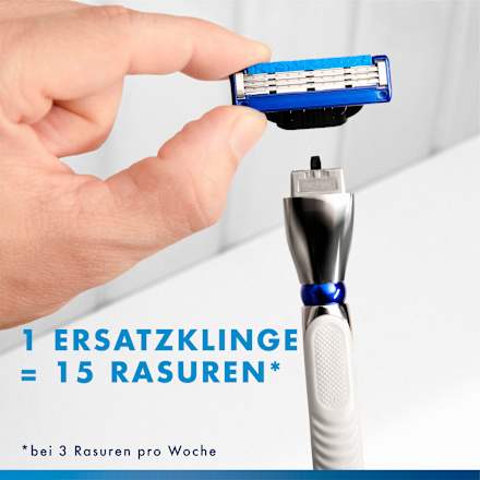 Scheermesjes, Mach3 Turbo, 5 stuks