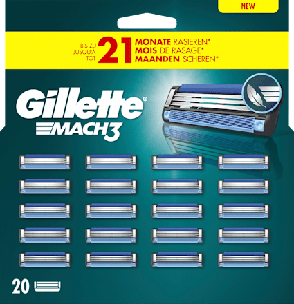 Scheermesjes, Mach3, 20 stuks