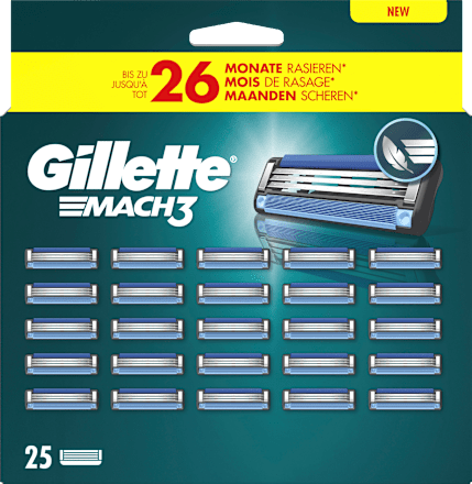 Rasierklingen, Mach3, 25 St