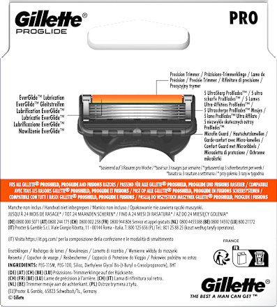Rasierklingen, ProGlide, 12 St
