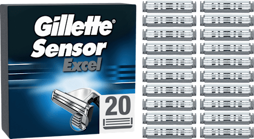 Rasierklingen, Sensor Excel, 20 St