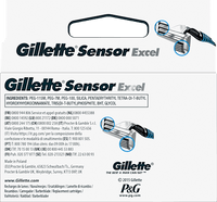 Rasierklingen, Sensor Excel, 20 St