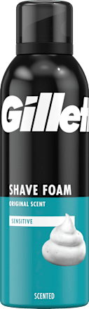 Rasierschaum, Sensitive Basis, 200 ml Gillette