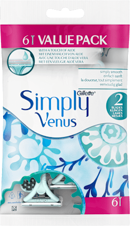 Einwegrasierer, Simply Venus, 6 St