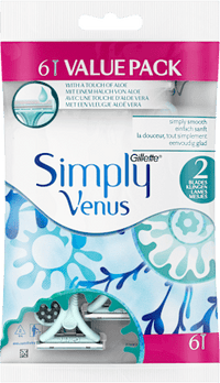 Einwegrasierer, Simply Venus, 6 St