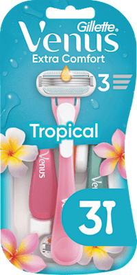Einwegrasierer, Tropical, 3 St