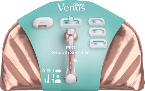 Geschenkset Rasierer, Pro Smooth Sensitive 8tlg, 1 St