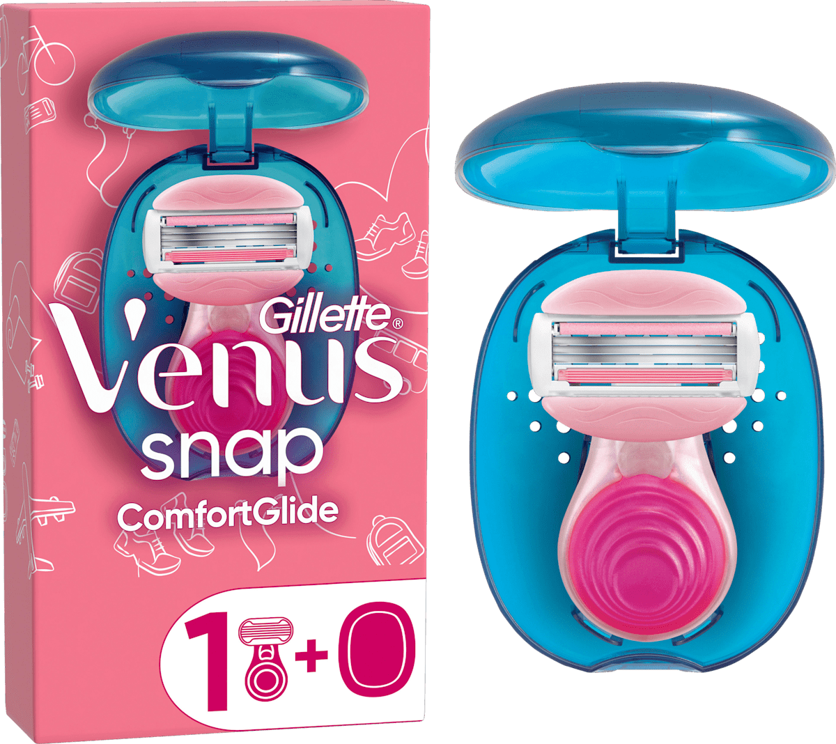 Gillette Venus Rasierer, Comfortglide Spa Breeze Snap, 1 St